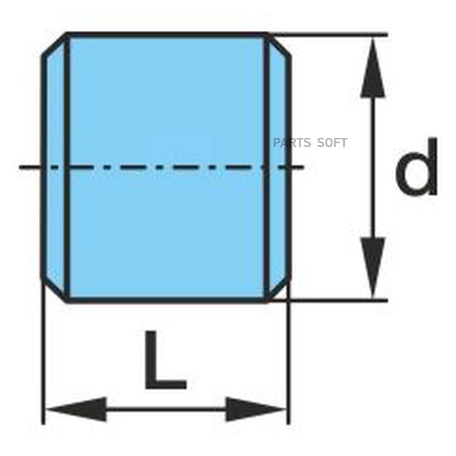 Фиксатор полурессоры BPW / центрующий _ ?24-h22 _ для 1-лист полурессоры / Oe