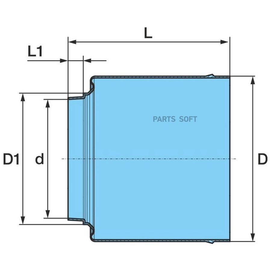 Уплотнение ступицы BPW / EcoPlus1 - 10T _ пластик _ ?67-93 x 90,5H / Oe